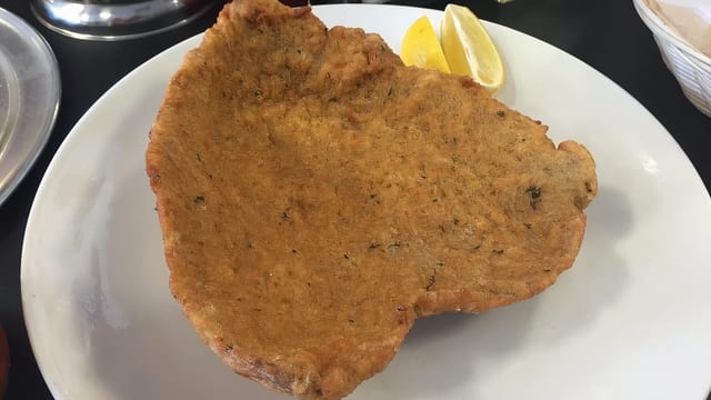 Milanesa de Pollo al Plato.