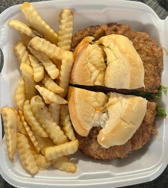 Milanesa al Pan de Carne.